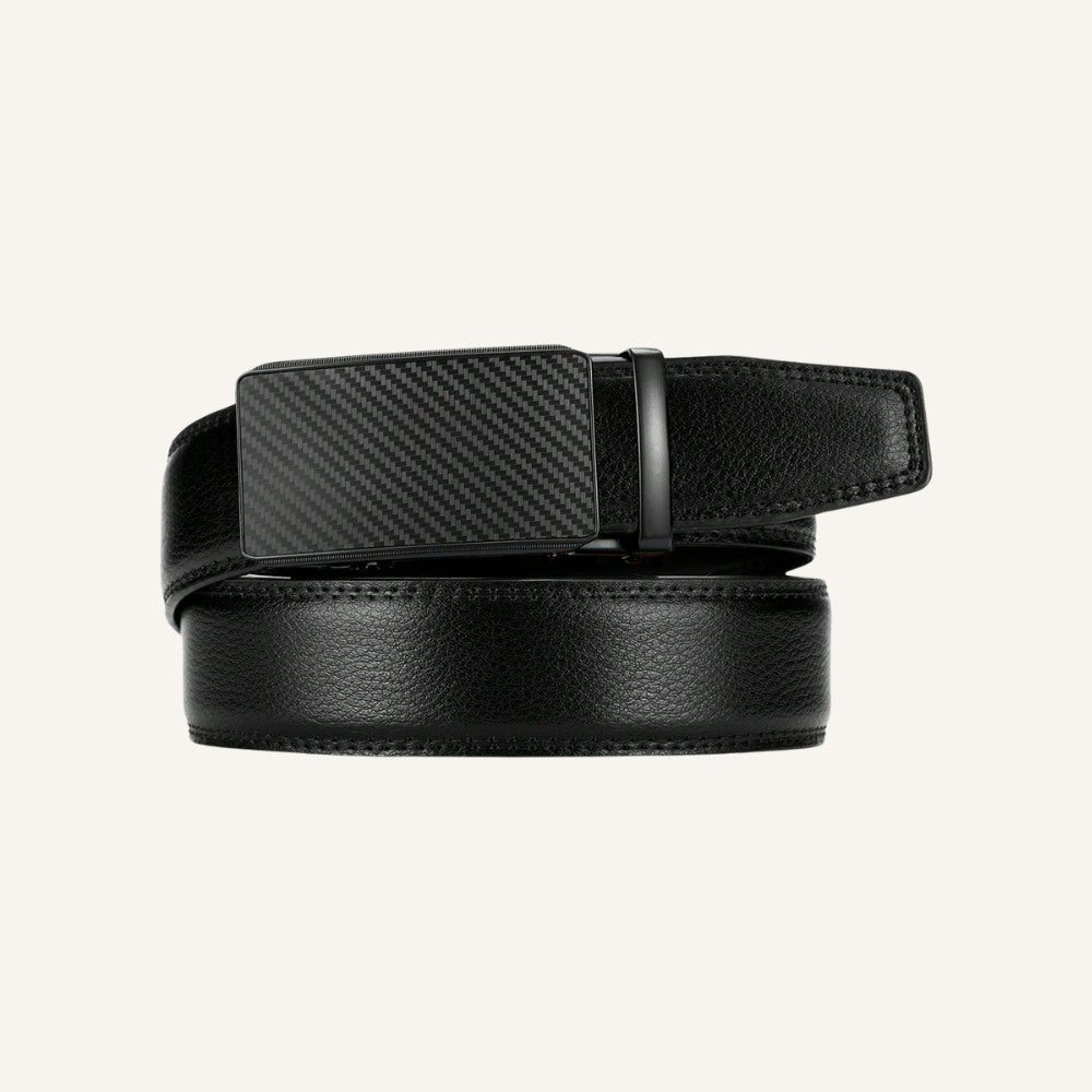 Cinto de Couro Masculino Civano Carbon