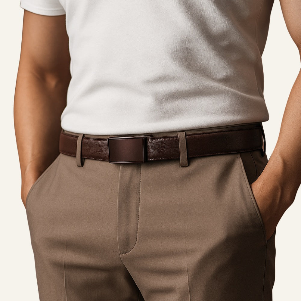 Cinto de Couro Masculino Civano Sheaf
