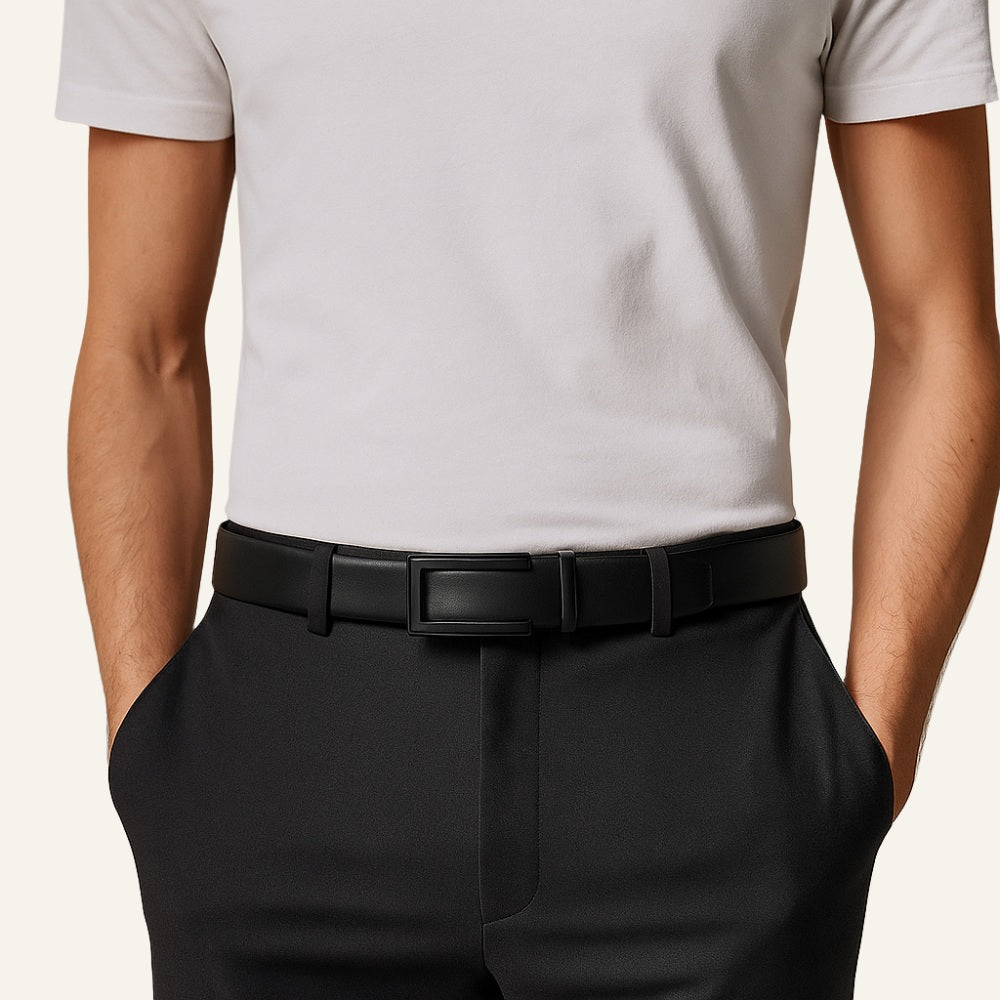 Cinto de Couro Masculino Monarch Civano