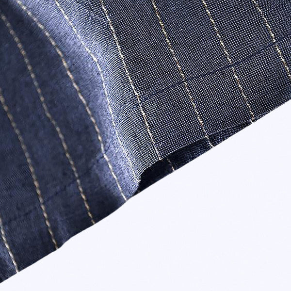 Bermuda Masculina de Linho Listrada Montclive MT506