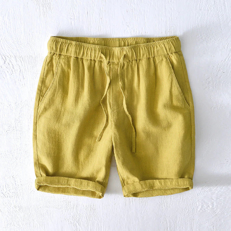 Bermuda Masculina de Linho Montclive MT505
