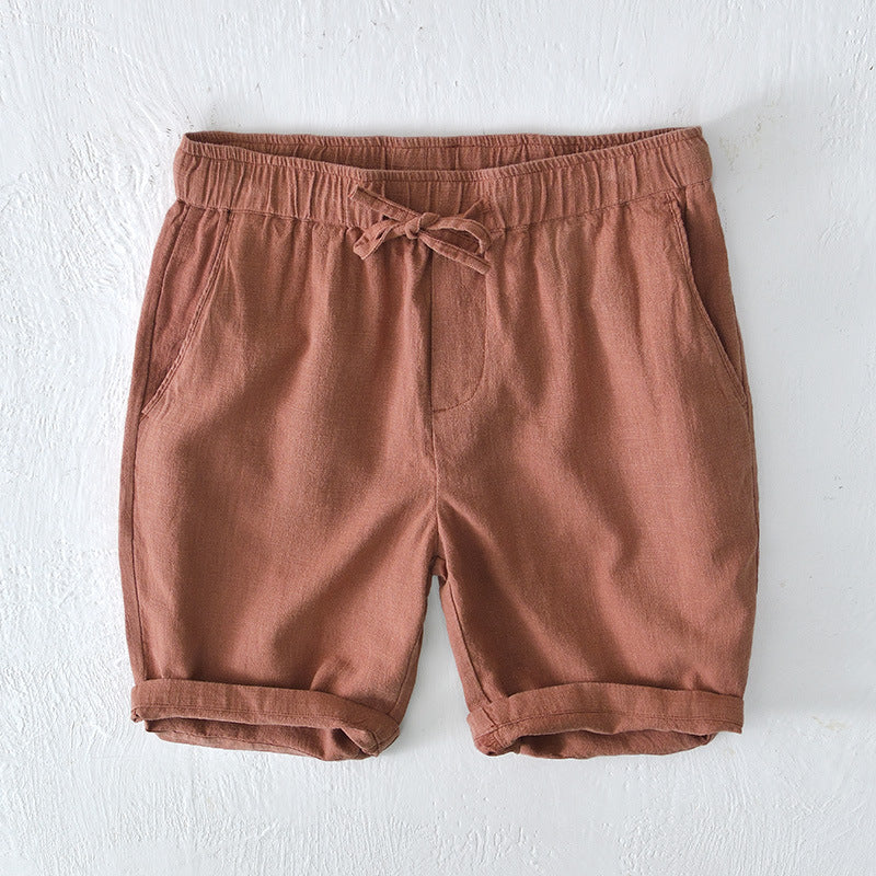 Bermuda Masculina de Linho Montclive MT505