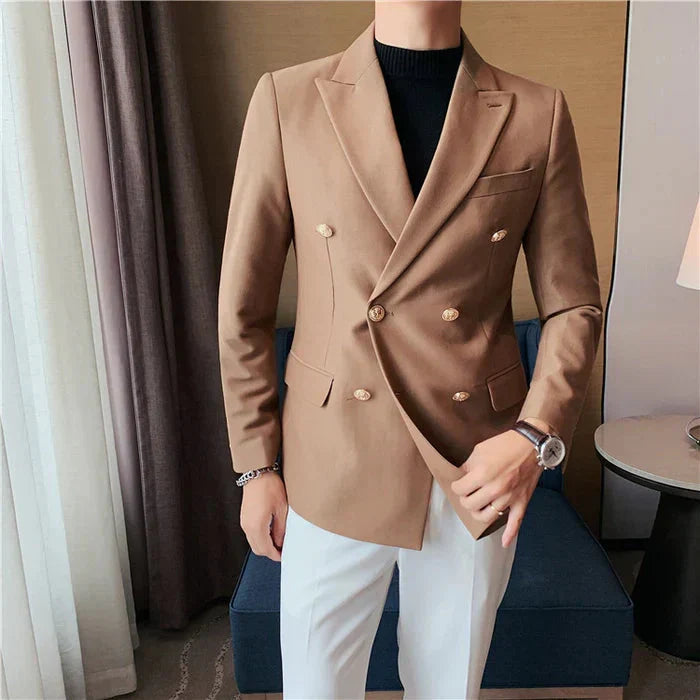 Blazer Masculino de Abotoamento Duplo Romenzi RZ936