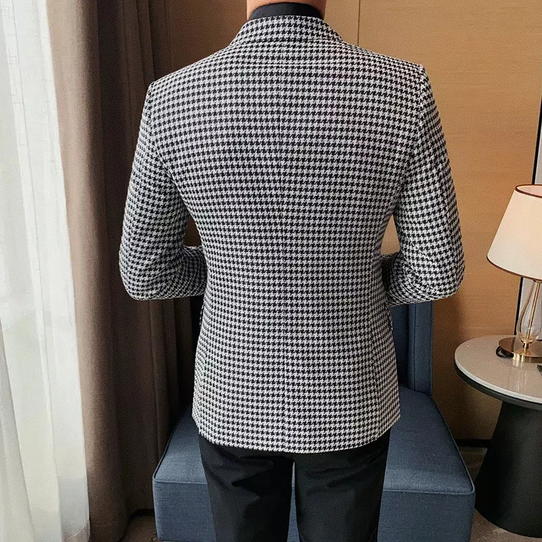 Blazer Masculino Xadrez Romenzi RZ541
