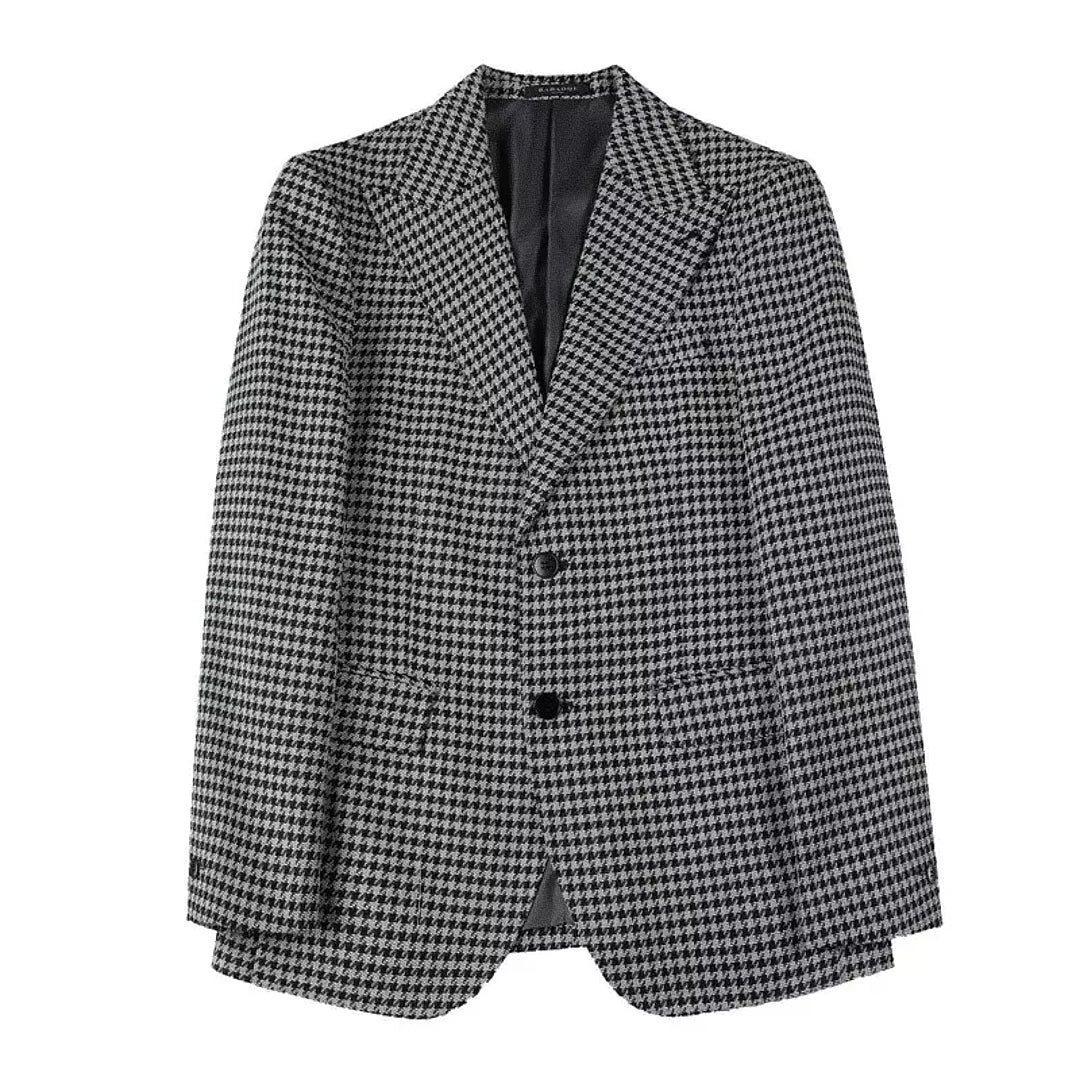 Blazer Masculino Xadrez Romenzi RZ541