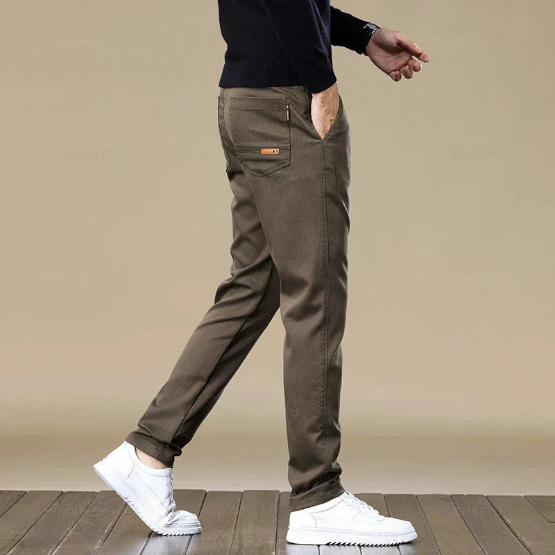 Calça Chino em Sarja Masculina Romenzi RZ556