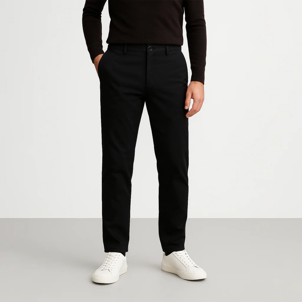 Calça Chino em Sarja Masculina Romenzi RZ556