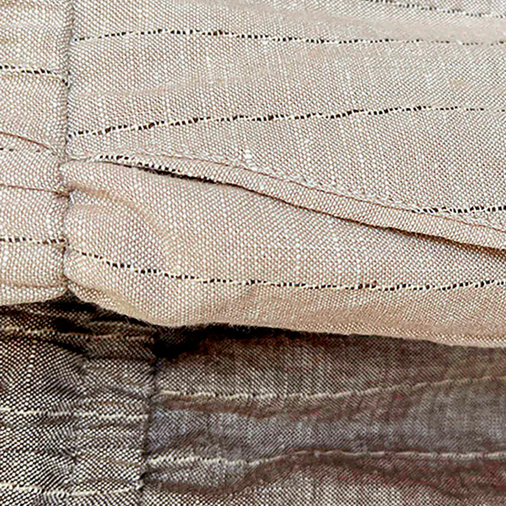 Calça de Linho Masculina Listrada Romenzi RZ557