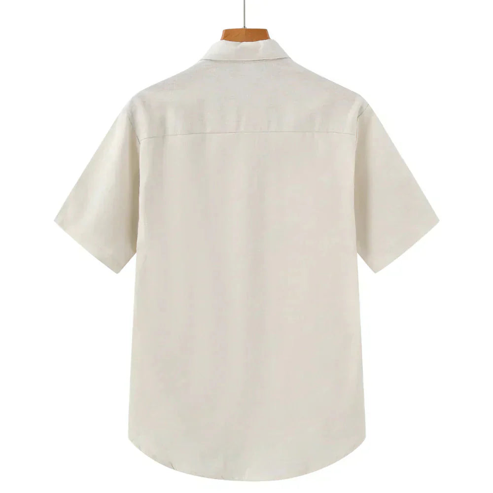Camisa de Linho Masculina Romenzi Medelín RZ794