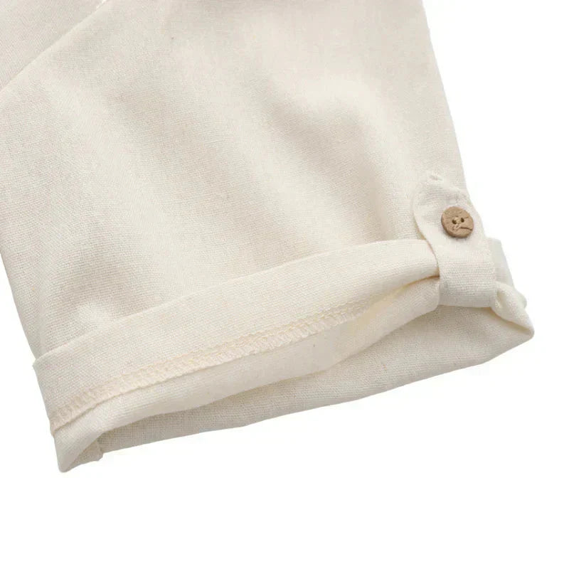 Camisa de Linho Masculina Romenzi Medelín RZ794