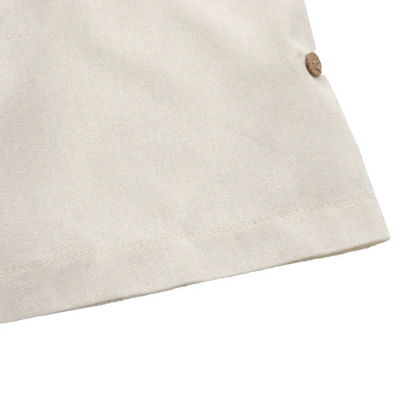 Camisa de Linho Masculina Romenzi Medelín RZ794