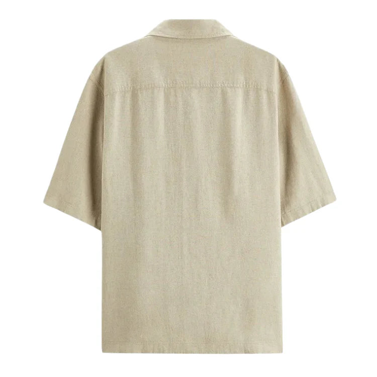 Camisa de Linho Masculina Romenzi Relaxed Fit RZ802