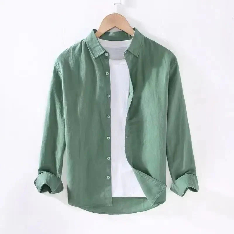 Camisa de Linho Masculina Romenzi RZ538
