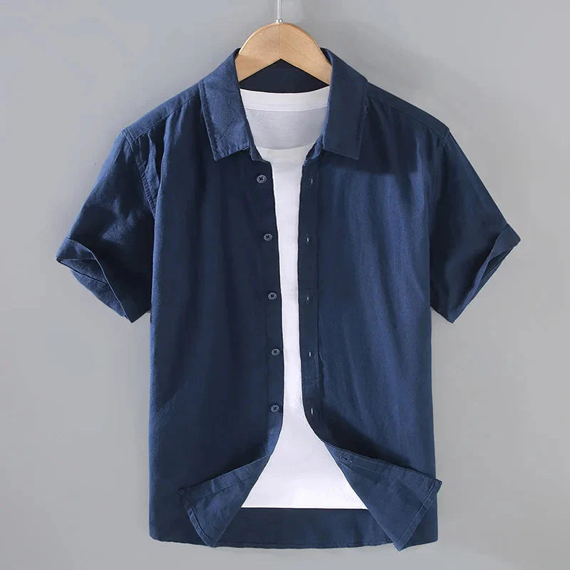 Camisa de Linho Masculina Romenzi RZ796