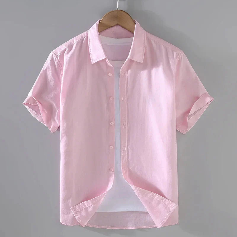 Camisa de Linho Masculina Romenzi RZ796