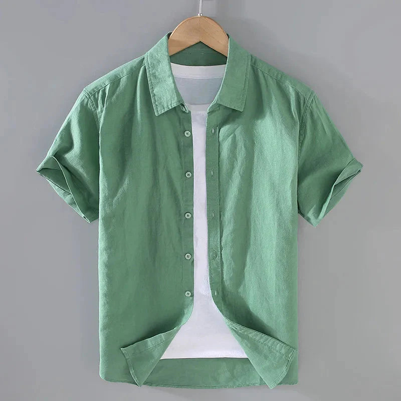 Camisa de Linho Masculina Romenzi RZ796