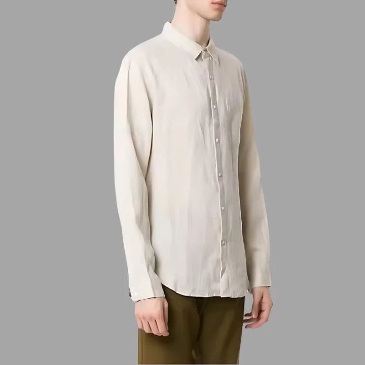 Camisa de Linho Masculina Romenzi RZ797