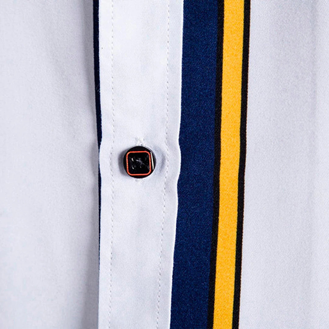 Camisa Manga Curta Listrada Navy Montclive MT600