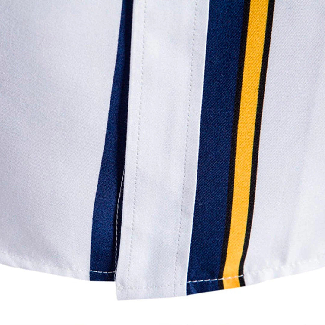 Camisa Manga Curta Listrada Navy Montclive MT600
