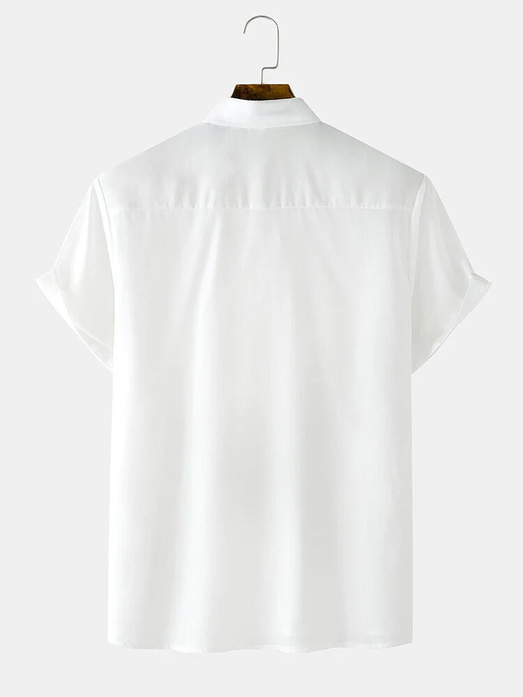 Camisa Manga Curta Flower Montclive MT581