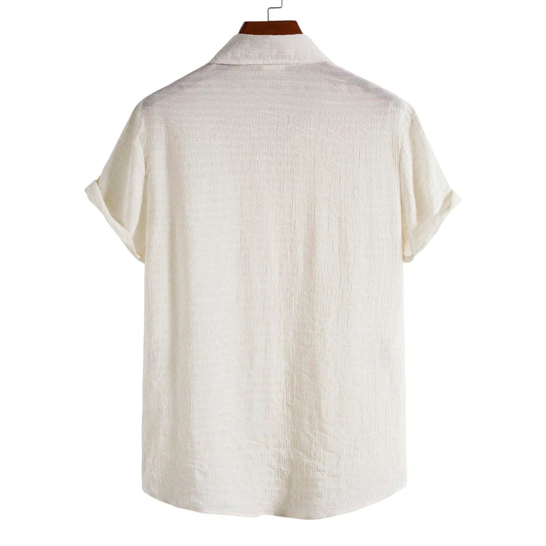 Camisa Manga Curta Playa Off White Montclive MT591
