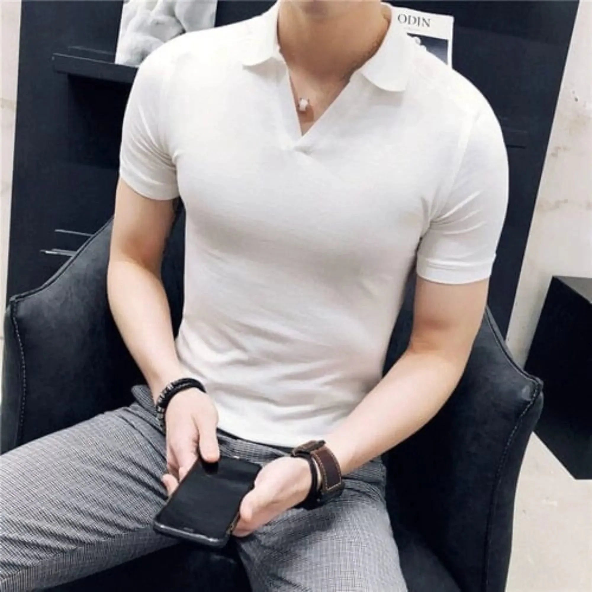 Camisa Polo Masculina Romenzi Berlim RZ609