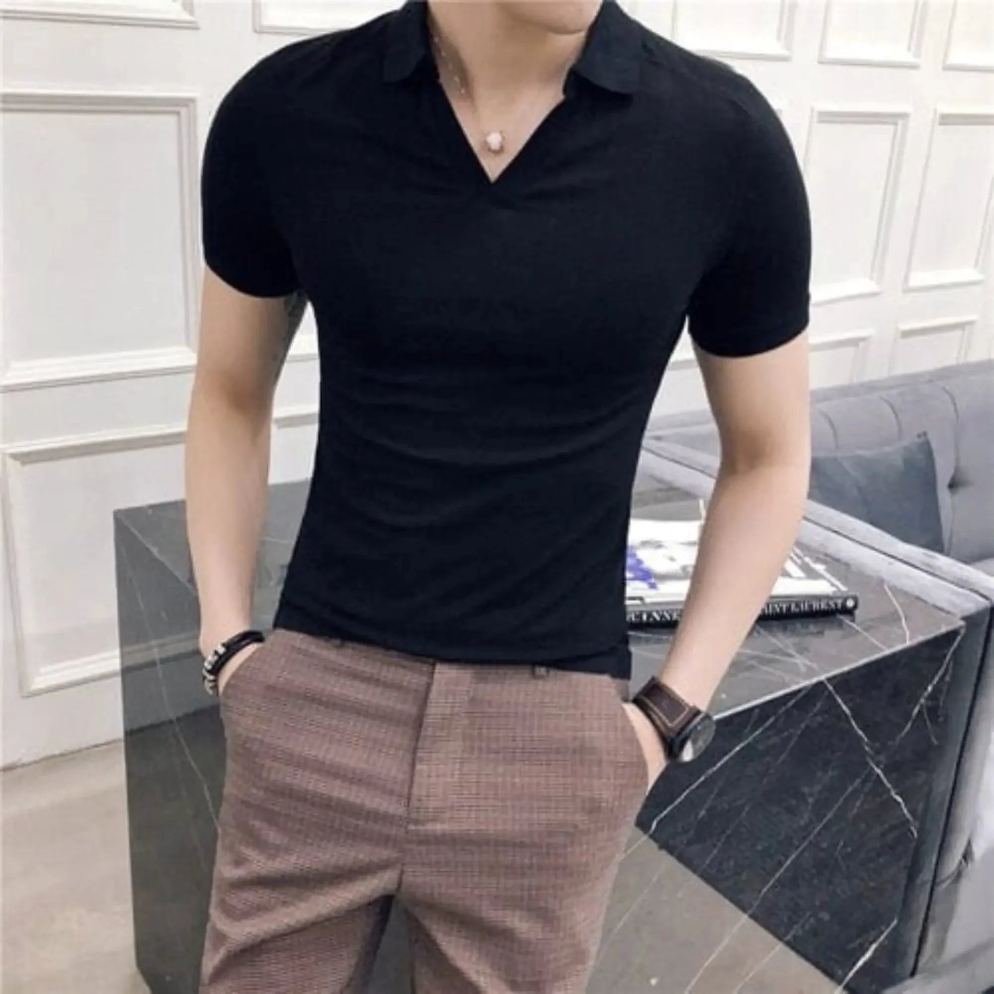 Camisa Polo Masculina Romenzi Berlim RZ609