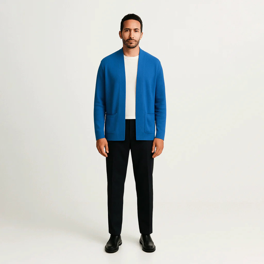 Cardigan Masculino Básico Romenzi RZ639