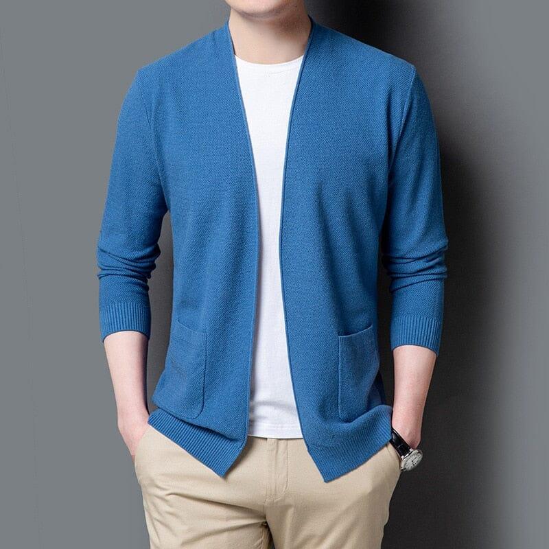Cardigan Masculino Básico Romenzi RZ639