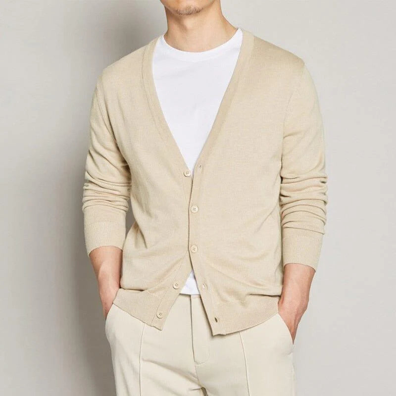 Cardigan Masculino Com Botões Romenzi RZ640