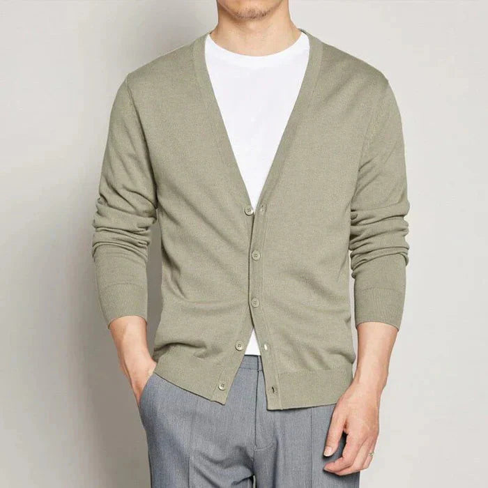 Cardigan Masculino Com Botões Romenzi RZ640
