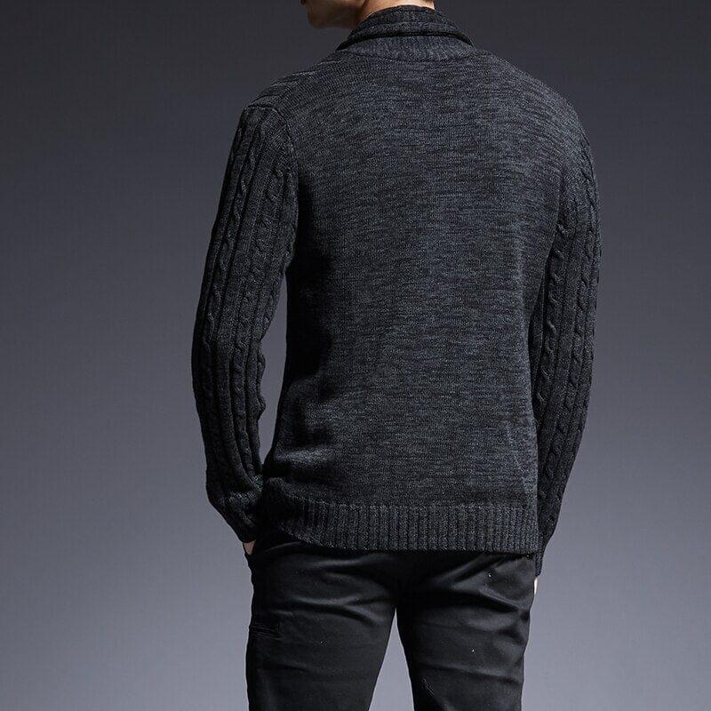 Cardigan Masculino em Algodão Pima Romenzi RZ641
