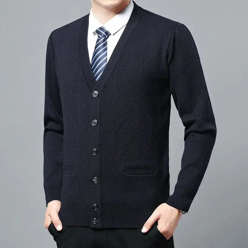 Cardigan Masculino Executivo Romenzi RZ642