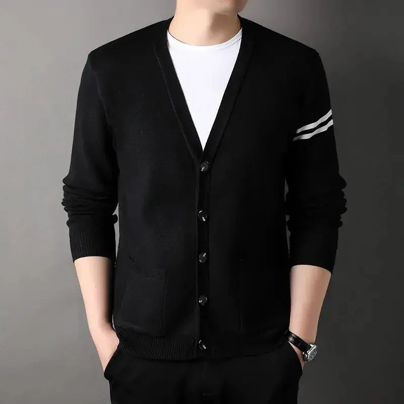 Cardigan Masculino Gola V Romenzi RZ645