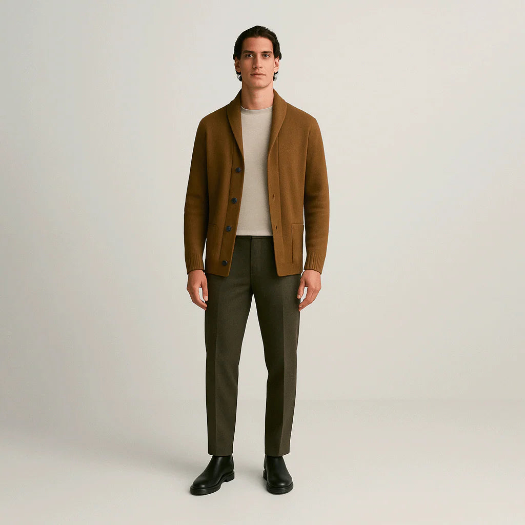 Cardigan Masculino London Romenzi RZ647