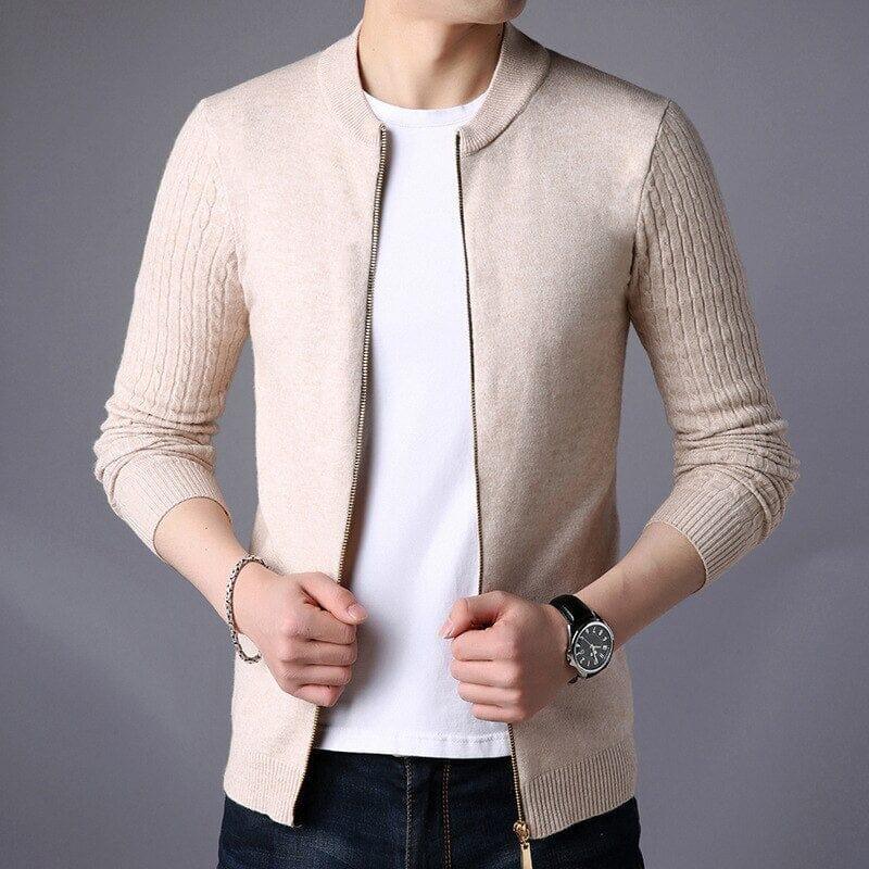 Cardigan Masculino Noir Romenzi RZ648