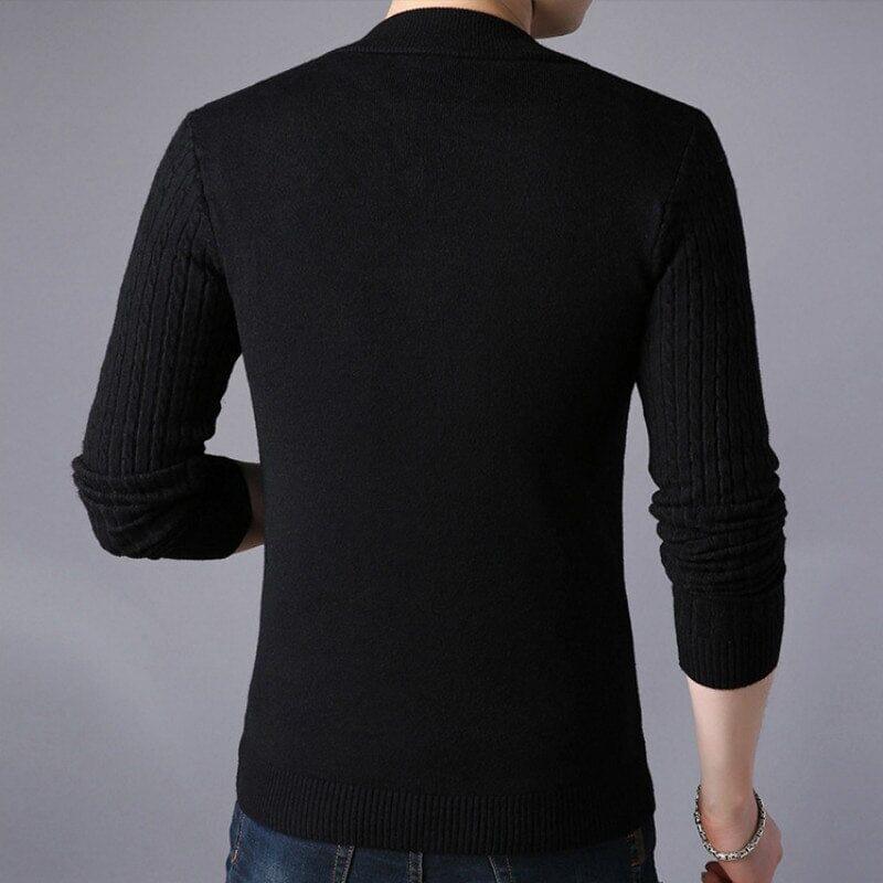 Cardigan Masculino Noir Romenzi RZ648