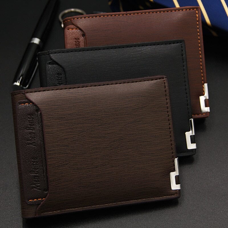 Carteira Masculina de Couro Wyatt Montclive MT480