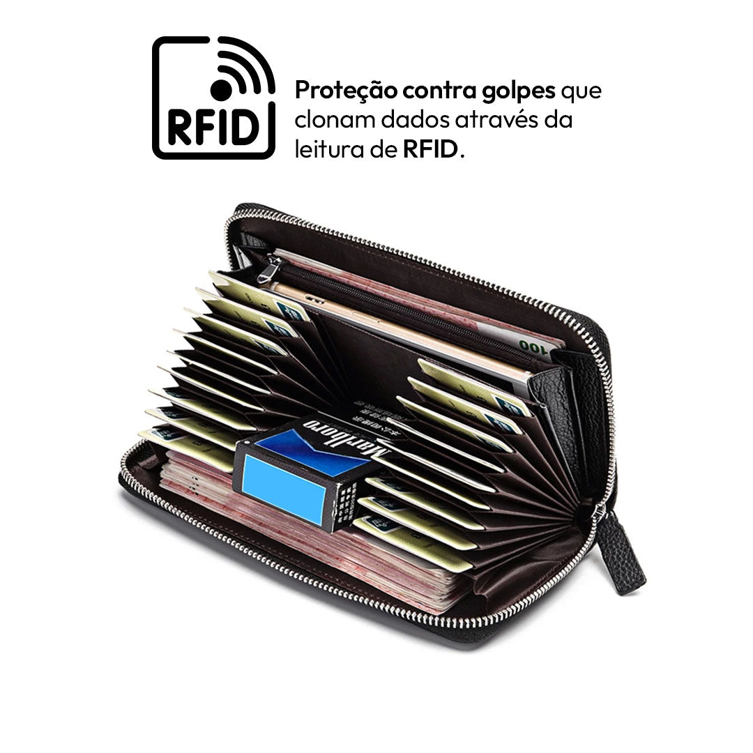 Carteira Masculina Safepocket Montclive MT488