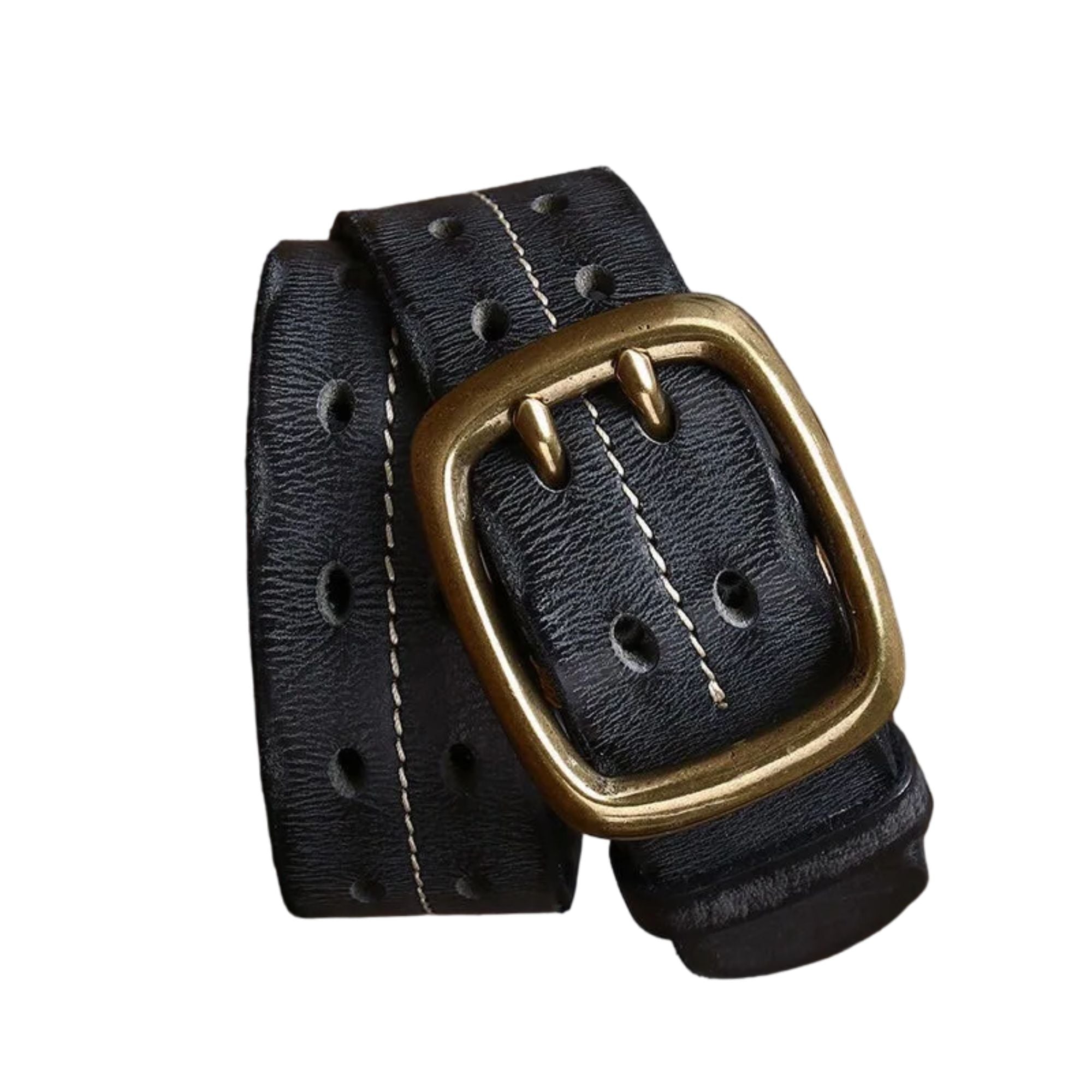 Cinto Masculino de Couro Artesanal Montclive MT458