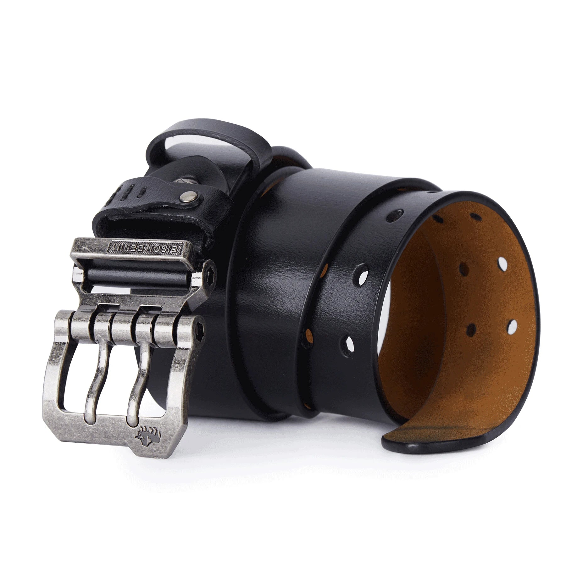 Cinto Masculino de Couro Bison Montclive MT472