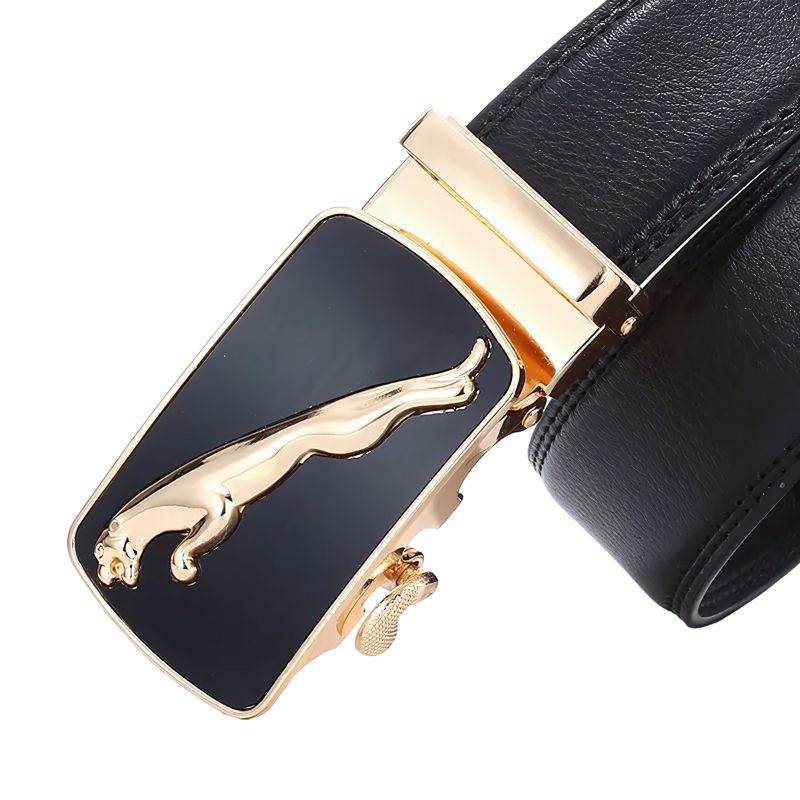 Cinto Masculino de Couro Jaguar Montclive MT474