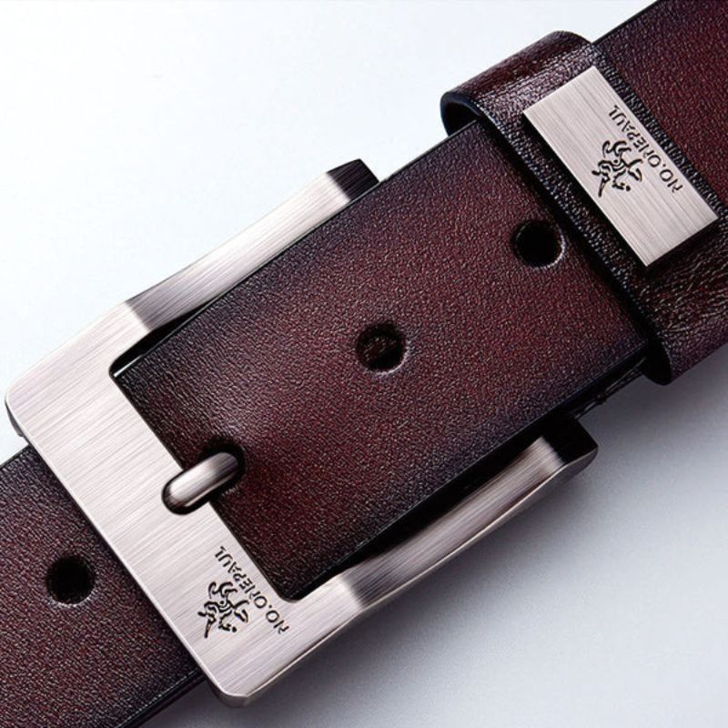 Cinto Masculino de Couro Mens Montclive MT475