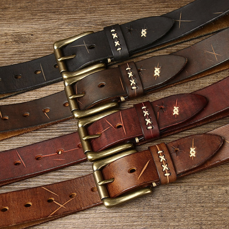 Cinto Masculino de Couro Montclive MT467