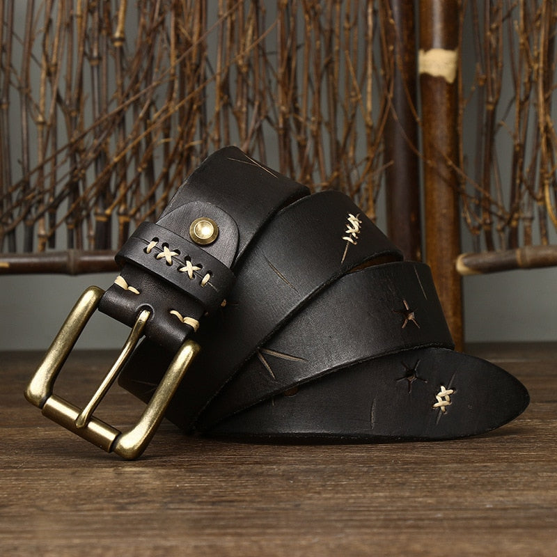 Cinto Masculino de Couro Montclive MT467