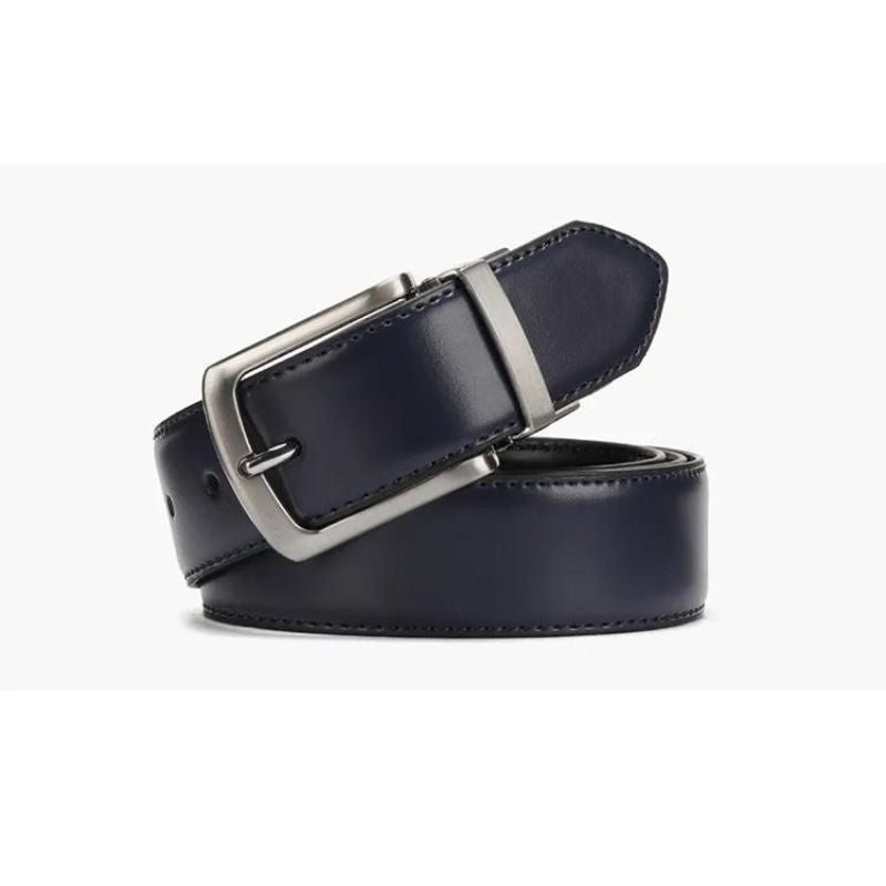 Cinto Social Masculino de Couro Noir Montclive MT463