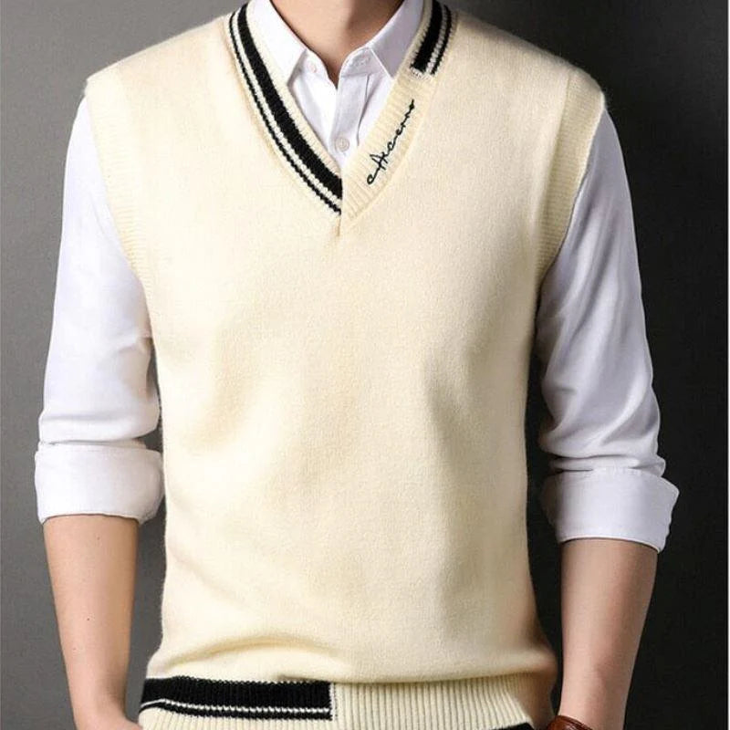Colete Masculino em Lã Vintage Romenzi RZ658