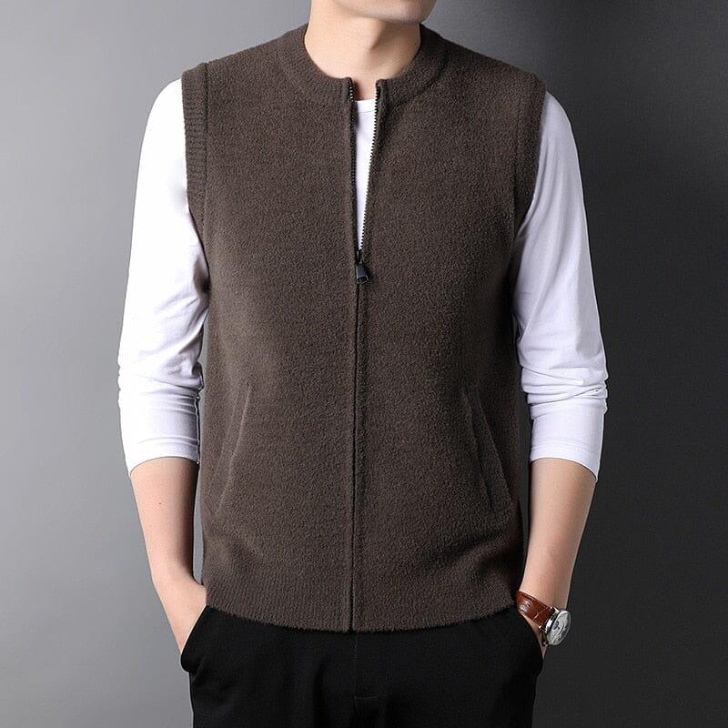 Colete Masculino Tricot de Lã Boston Romenzi RZ663