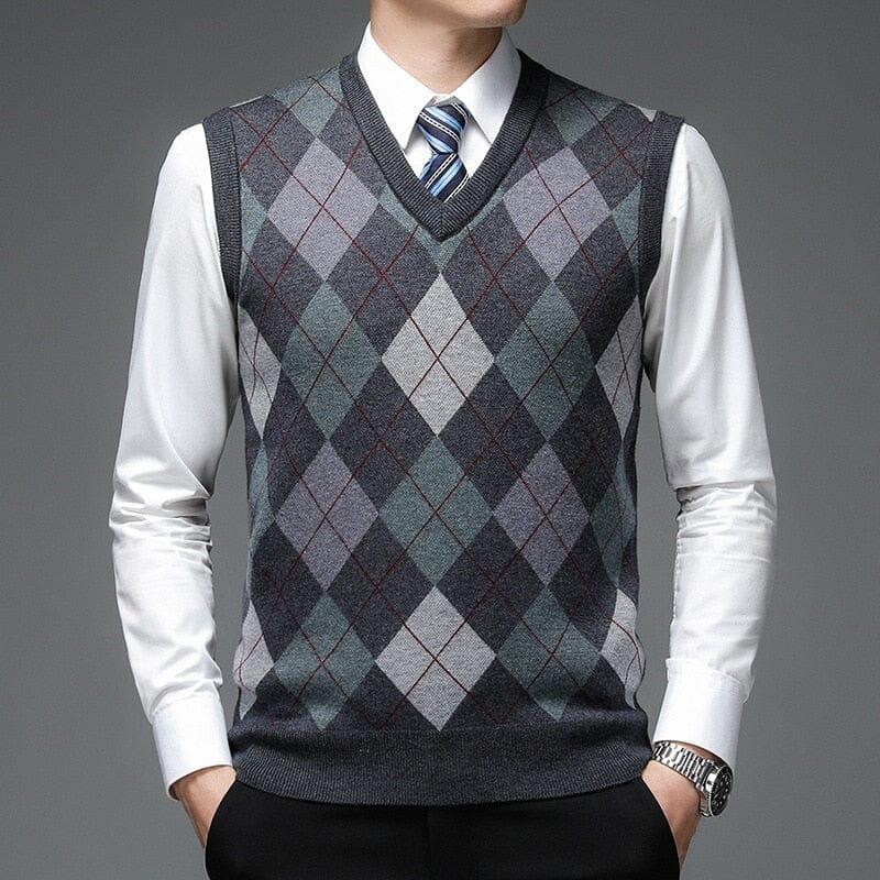Colete Masculino Tricot Diamond Romenzi RZ665