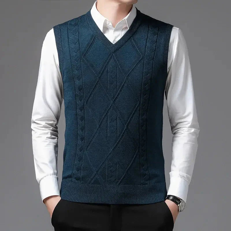 Colete Masculino Tricot Versa Romenzi RZ667